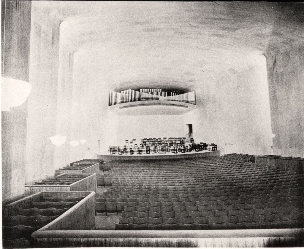 Stora konsertsalen i Göteborgs konserthus från 1935 