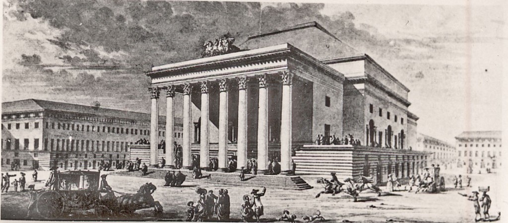 Claud-Nicolas Ledoux’ teaterprojekt i Marseilles från 1781 